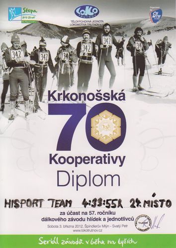 Diplom - Krkonošská 70ka 2012